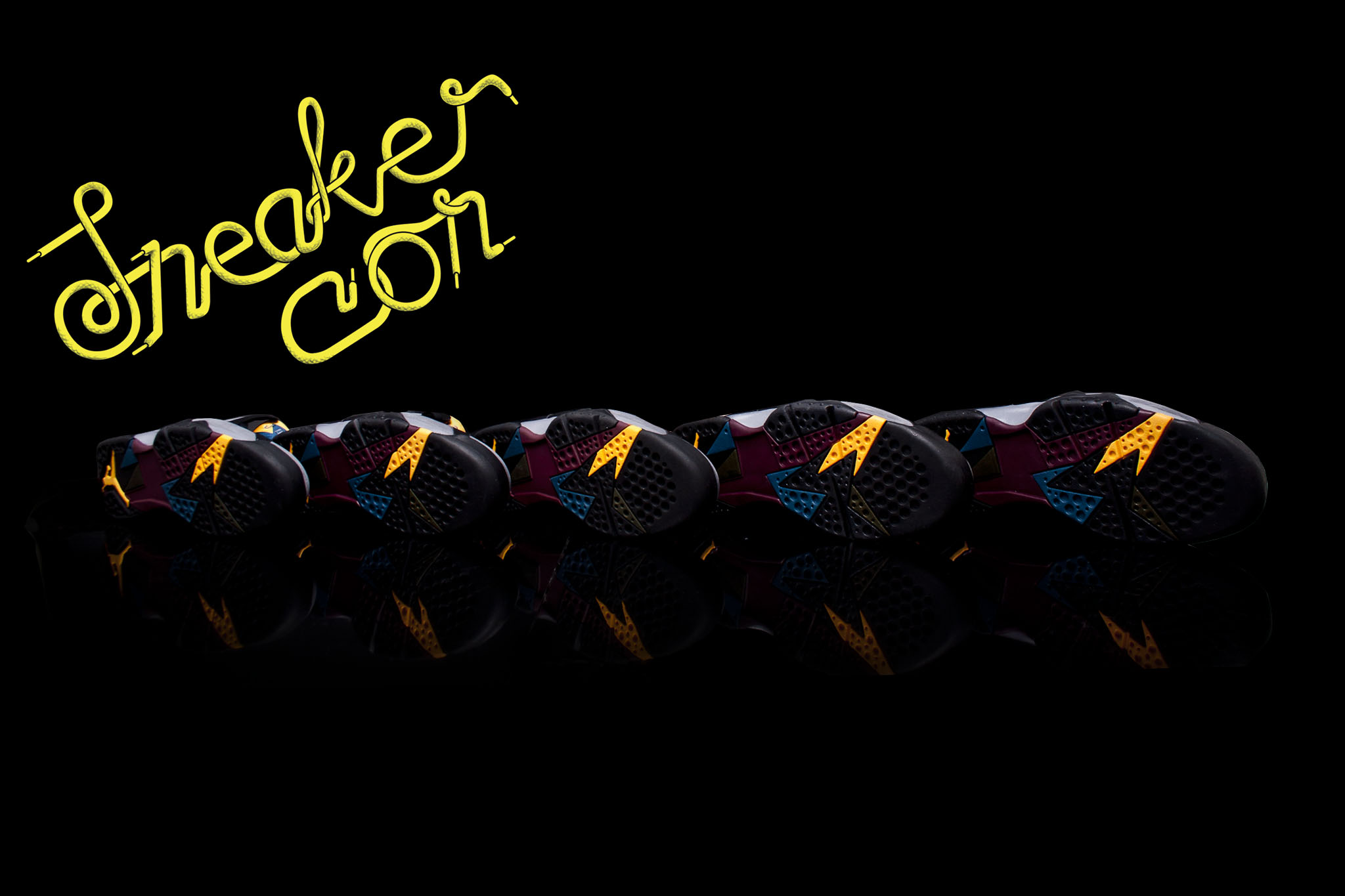 Air Jordan 7 Bordeaux On Black 03