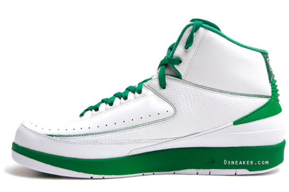 Air Jordan Ii Ray Allen Pe Green White 2