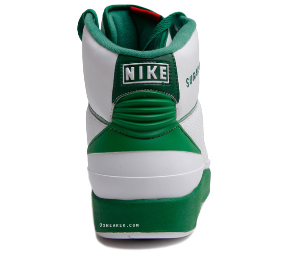 Air Jordan Ii Ray Allen Pe Green White 4