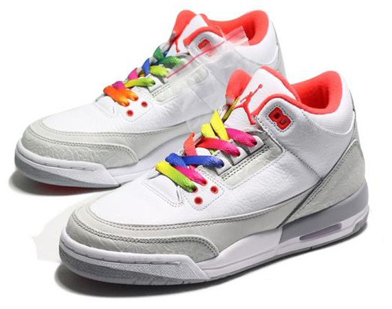 Air Jordan III Retro GS 'Rainbow' - New Images