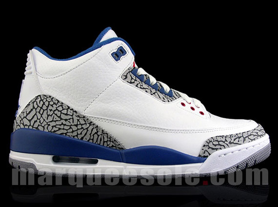 Air Jordan Iii Retro True Blue 2011 New Images 1