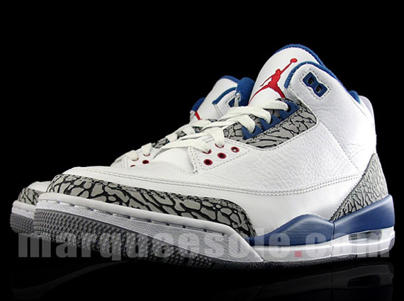 Air Jordan Iii Retro True Blue 2011 New Images 2