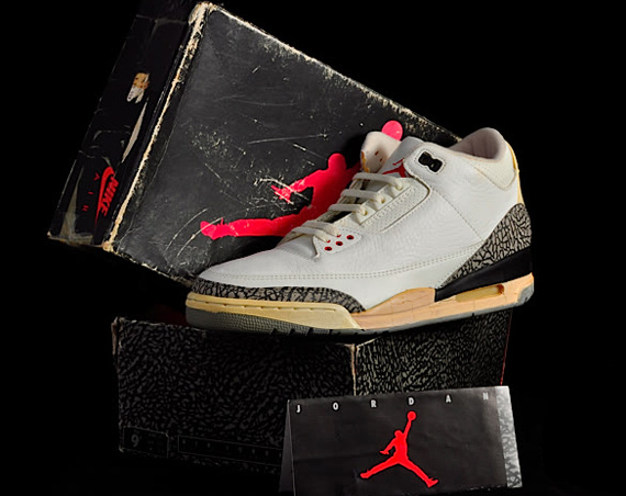 Air Jordan III - White - Cement Grey | OG Pair on eBay