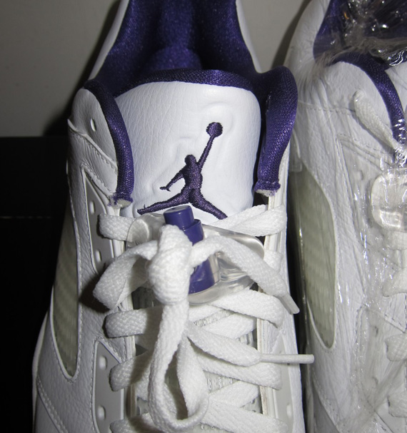 Air Jordan V Low Mike Bibby Kings Home Pe 09