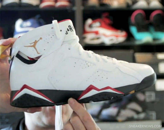 Air Jordan Vii Cardinal 2011 Sneekgeekz Review