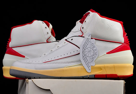 Air Jordan II - White - Red | Original Pair on eBay