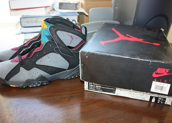 Air Jordan VII 'Bordeaux' - Original Pair on eBay