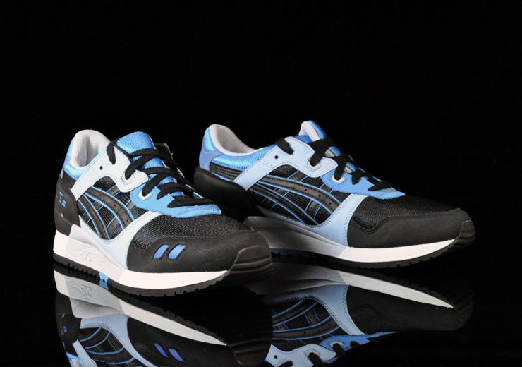 Asics Gel Lyte Iii Black Blue 3