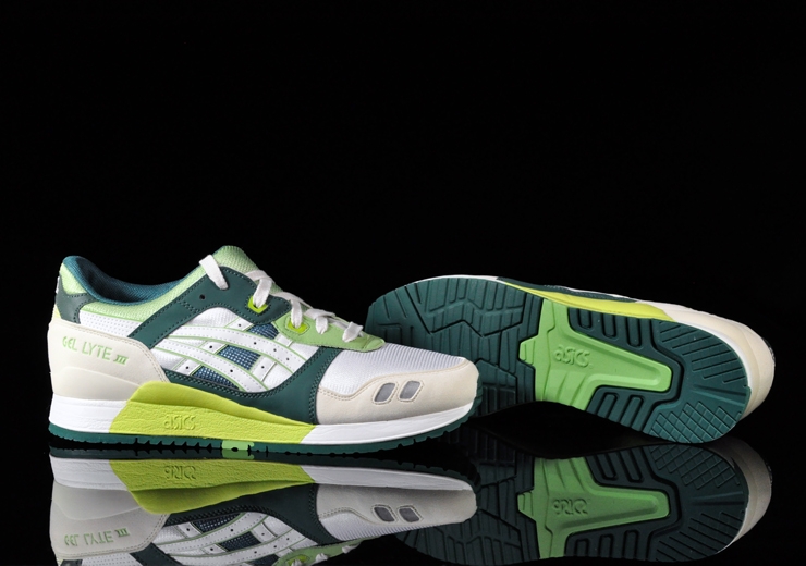 Asics Gel Lyte Iii White Green 3