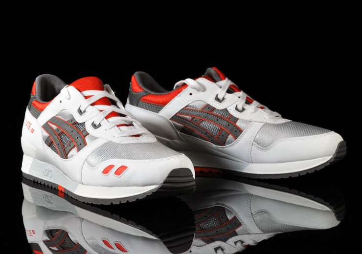 Asics Gel Lyte Iii White Grey Red 3