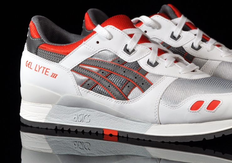 Asics Gel Lyte Iii White Grey Red 6