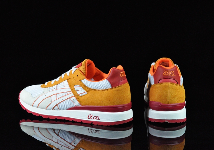 Asics Gt Ii Red Orange Yellow 5