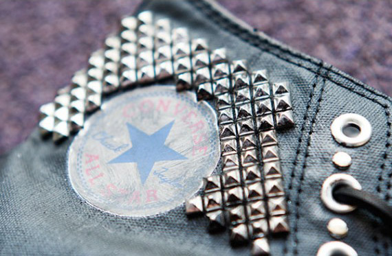 John Varvatos x Converse ‘Studded’ Chuck Taylor High – New Images