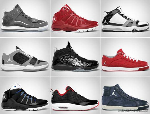 Jordan Brand April 2011 Footwear Releases