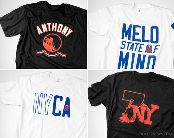 Jordan Brand x Carmelo Anthony - New York T-Shirts