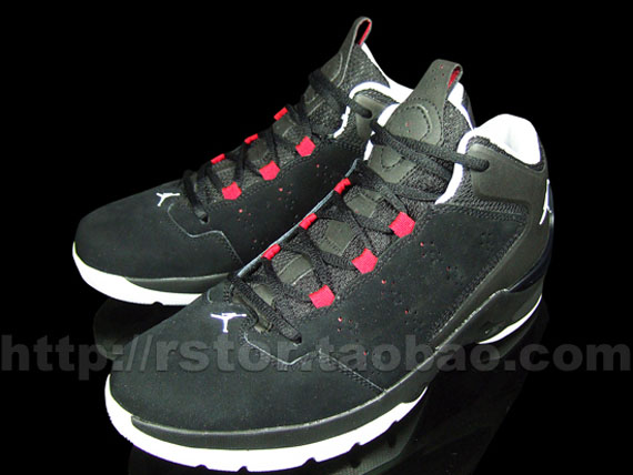 Jordan Pit Cq Black Red White 09