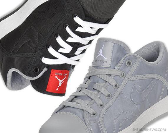 Air Jordan Sky High Low Canvas – April 2011 Colorways