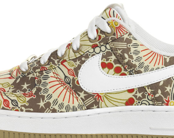 Liberty X Nike Air Force 1 Umbel Brown 01