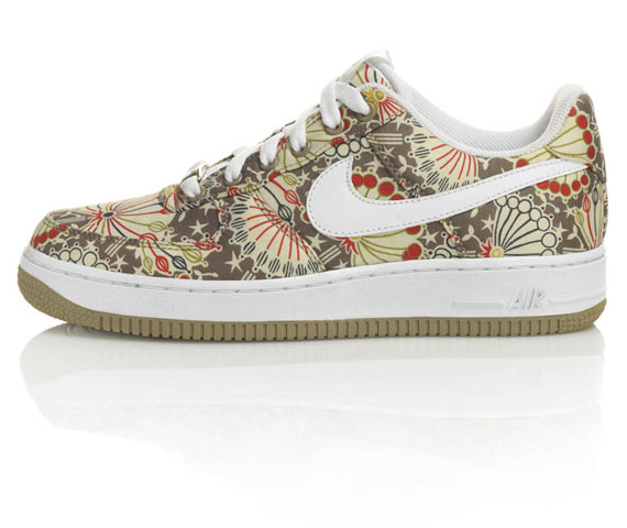 Liberty X Nike Air Force 1 Umbel Brown 03