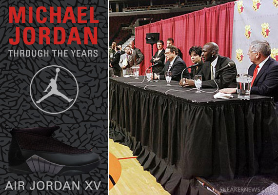 Michael Jordan Through The Years: Air Jordan XV