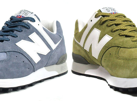 New Balance 576 Made In England Blue Green