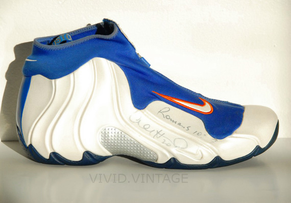 Nike Air Flightposite 1 Allan Houston Autographed Pe 10