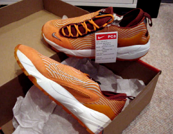 Nike Air Footscape Orange Maroon Sample 2