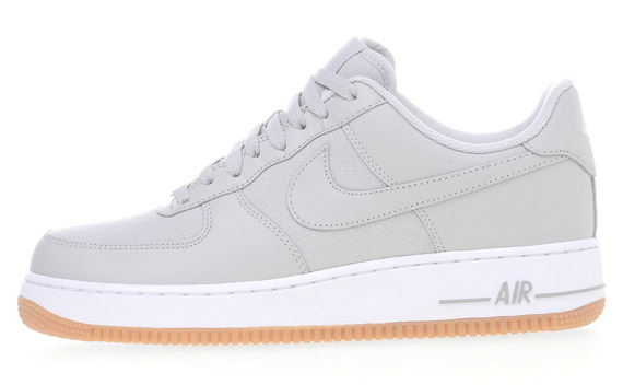 Nike Air Force 1 Low Tech Grey White Gum 1