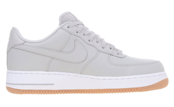 Nike Air Force 1 Low Tech Grey White Gum 2