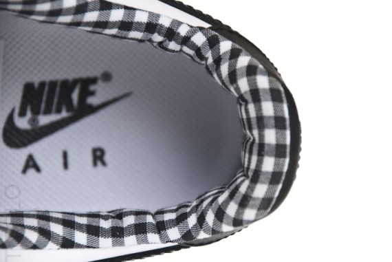 Nike Air Force 1 Low - White - Black - Gingham - Gum