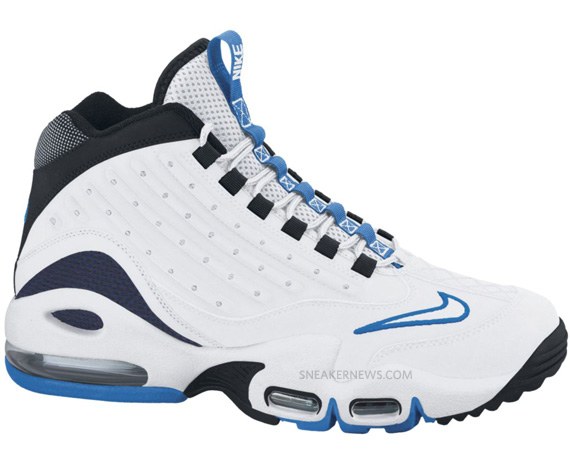 Nike Air Griffey Max Ii White Black Photo Blue July 2011 02