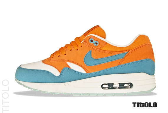 Nike Air Max 1 Bright Mandarin Mineral Blue 01