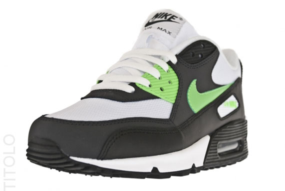 Nike Air Max 90 Black Neo Lime Anthracite 03