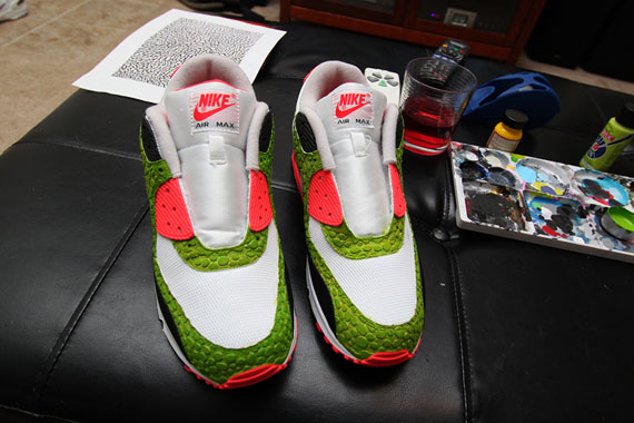 Nike Air Max 90 Grinchfared 06