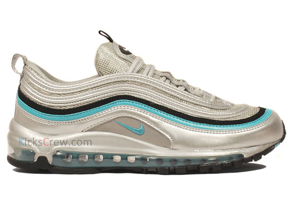 Nike Air Max 97 Metallic Silver Mineral Blue 312641 018 02