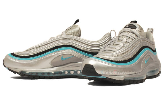 Nike Air Max 97 Metallic Silver Mineral Blue 312641 018 03