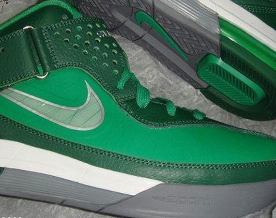 Nike Air Max Lebron Soldier V Green White Grey 03