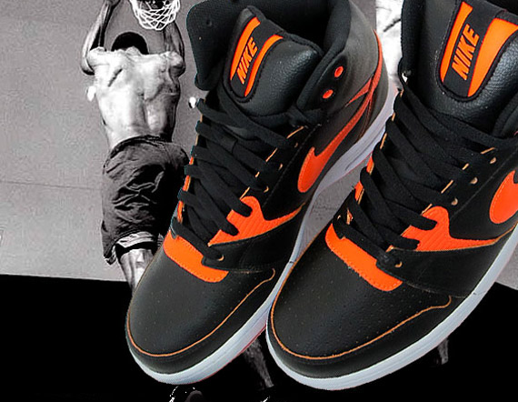 Nike Air Phenom Premium Black Total Orange