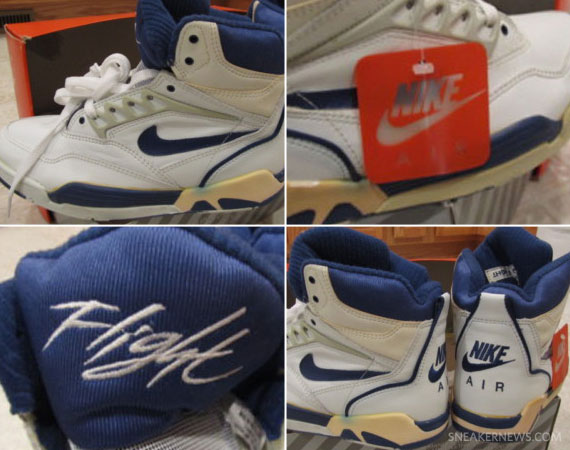 Nike Air Solo Flight – White – Royal – OG Pair on eBay