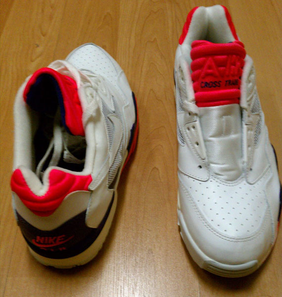 Nike Air Trainer Low Original Pair White Infrared Ebay 02