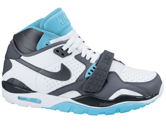 Nike Air Trainer Sc Ii White Chlorine Blue Dark Grey 02