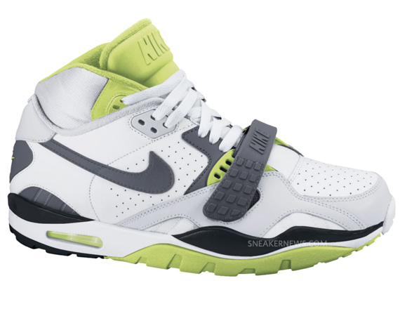 Nike Air Trainer Sc Ii White Dark Grey Neutral Grey Citron 02