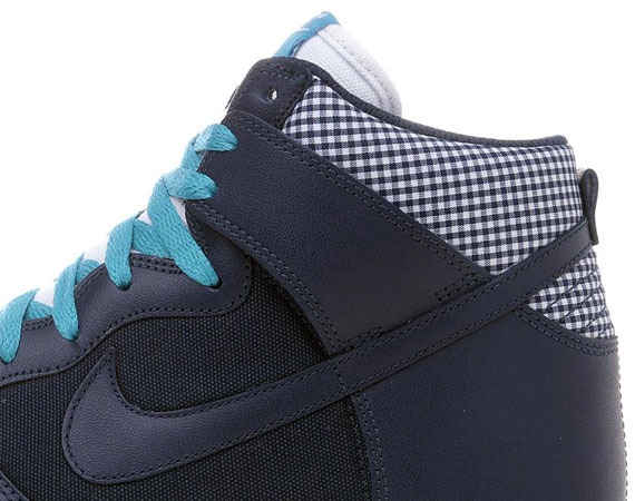 Nike Dunk High - Obsidian - Gingham @ JD Sports