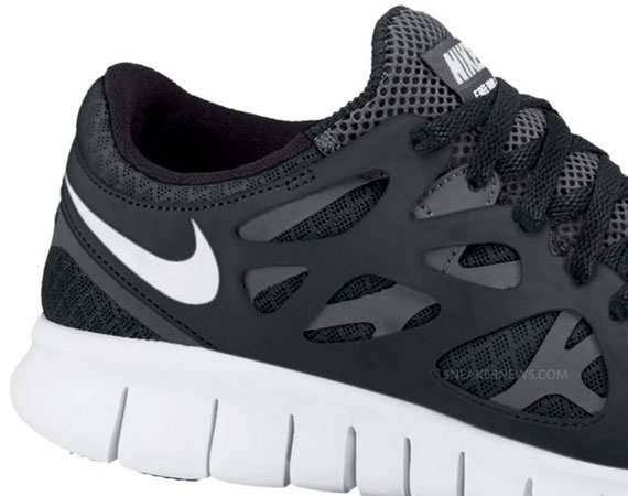 Nike Free Run 2 Black White Anthracite Available 02