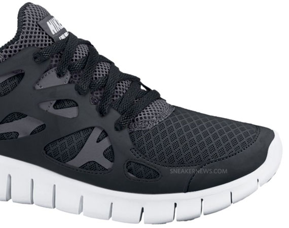 Nike Free Run 2 Black White Anthracite Available 03