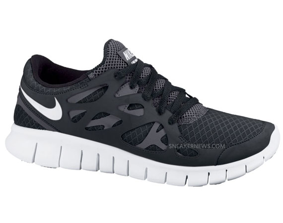 Nike Free Run 2 Black White Anthracite Available 04