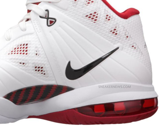 Nike Lebron 8 Ps White Black Sport Red Release Info 08