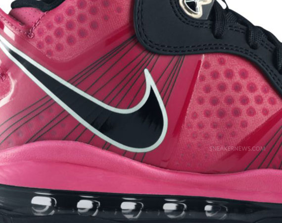 Nike Lebron 8 V2 Gs Black Pink Available Nikestore 01