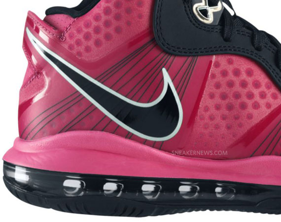 Nike Lebron 8 V2 Gs Black Pink Available Nikestore 02