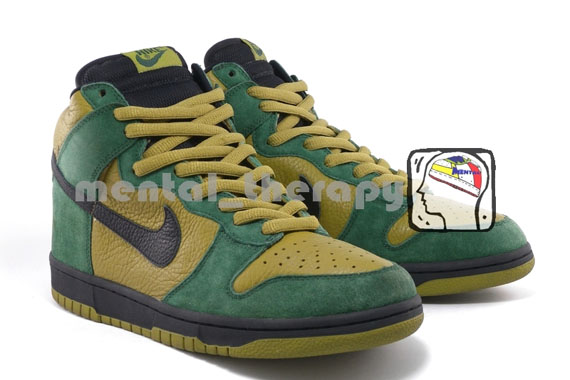 Nike Sb Dunk High Hulk Leather Sample 08